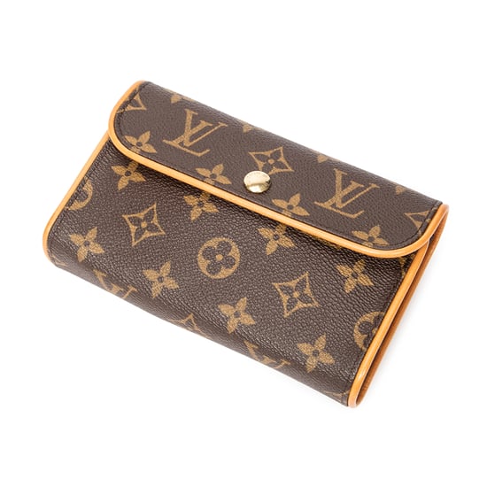 Louis Vuitton Florentine en Marrón Lona recubierta - Image 1