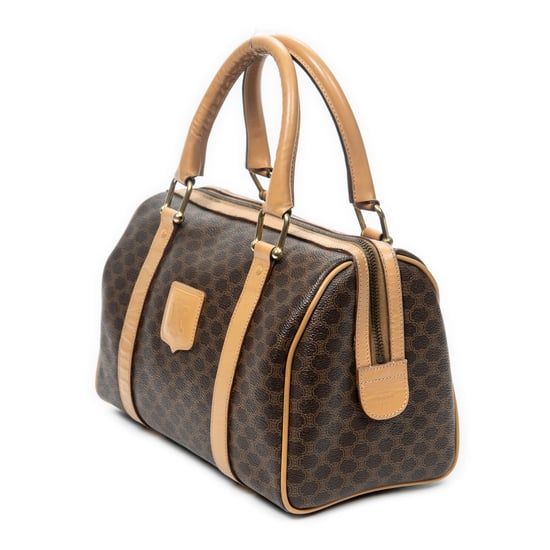Celine Mini Boston  en Marrón Lona recubierta - Image 2