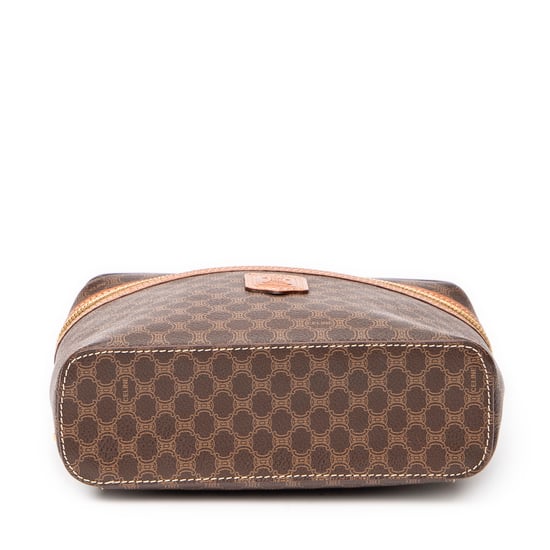 Celine Vintage Vanity Case  en Marrón Lona recubierta - Image 6
