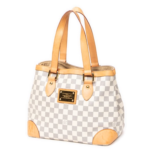 Louis Vuitton Hampstead PM en Marfil Lona recubierta - Image 2