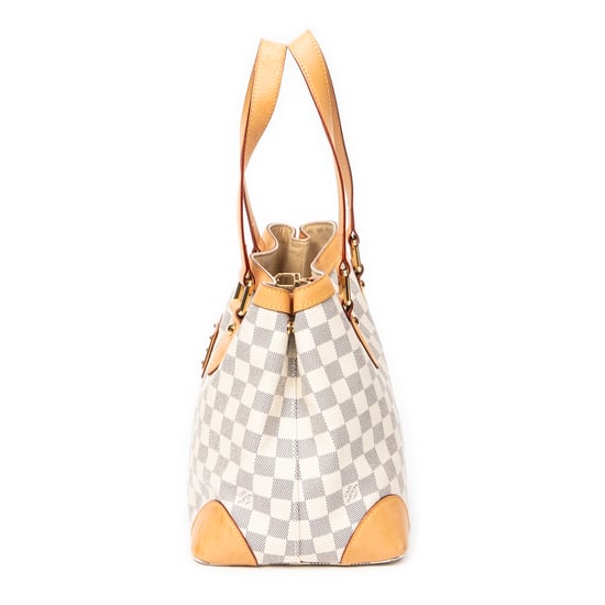 Louis Vuitton Hampstead PM en Marfil Lona recubierta - Image 3