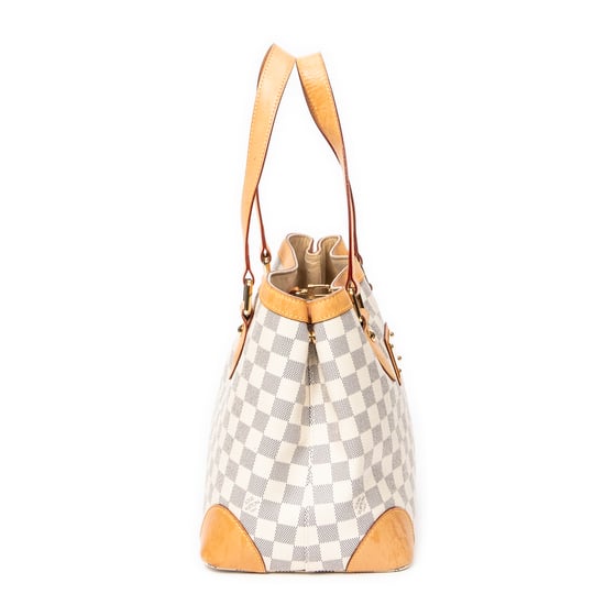 Louis Vuitton Hampstead PM en Marfil Lona recubierta - Image 4