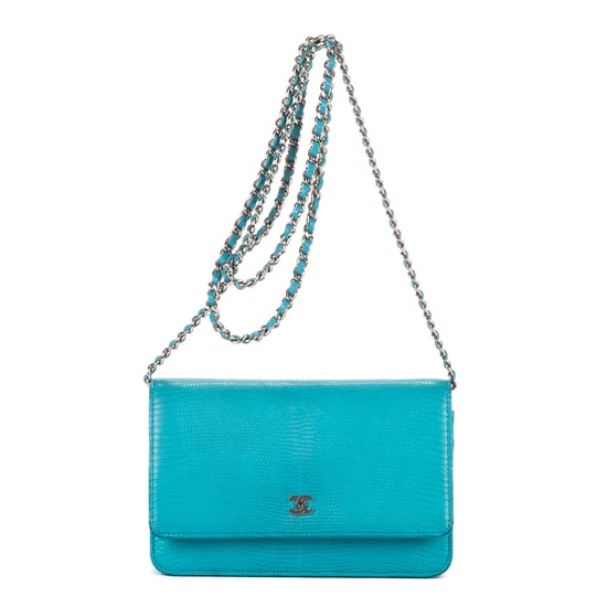 Chanel Timeless Wallet on Chain en Azul Piel de becerro - Image 1