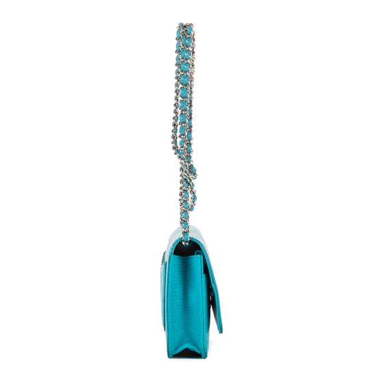 Chanel Timeless Wallet on Chain en Azul Piel de becerro - Image 5