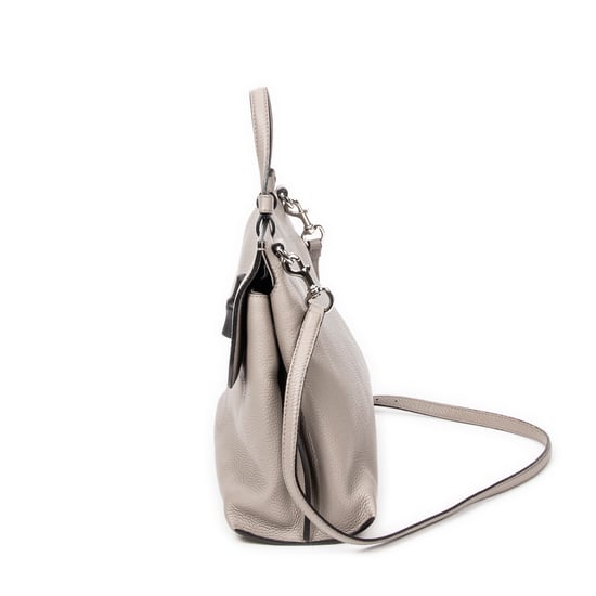 Gucci Bamboo Daily Top Handle en Gris Piel de becerro - Image 3