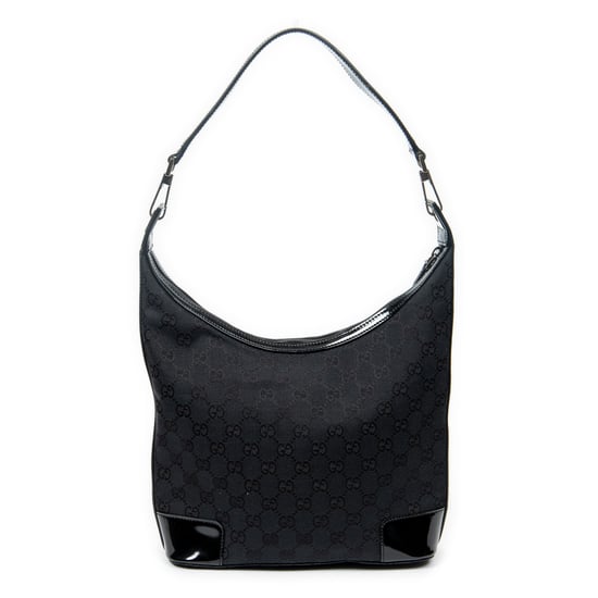 Gucci Shoulder Zip Hobo en Negro Lienzo - Image 5