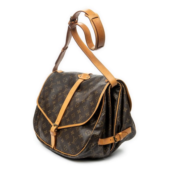 Louis Vuitton Saumur GM en Marrón Lona recubierta - Image 2