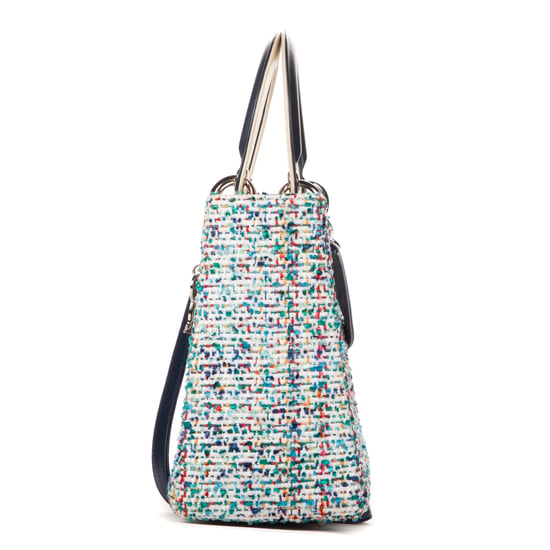 Dior Lady Medium en Azul Lienzo - Image 3