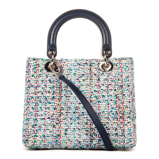 Dior Lady Medium en Azul Lienzo - Image 4