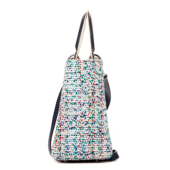 Dior Lady Medium en Azul Lienzo - Image 5