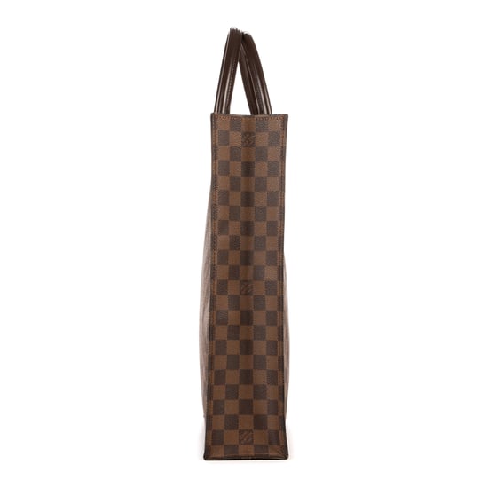 Louis Vuitton Sac Plat  en Marrón Lona recubierta - Image 3