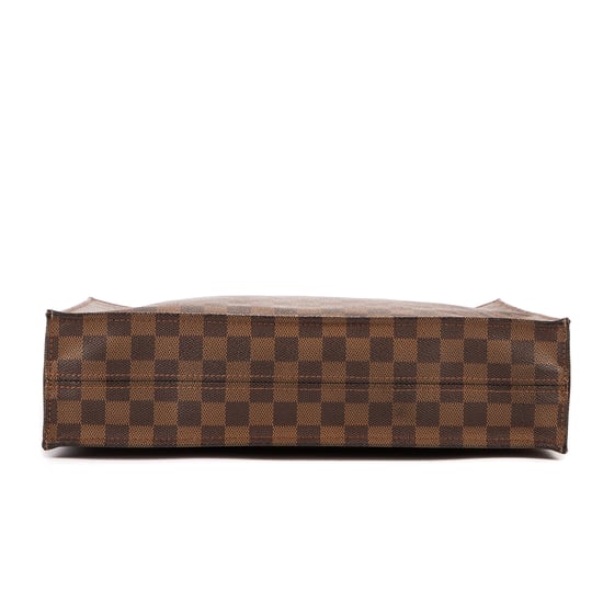 Louis Vuitton Sac Plat  en Marrón Lona recubierta - Image 6