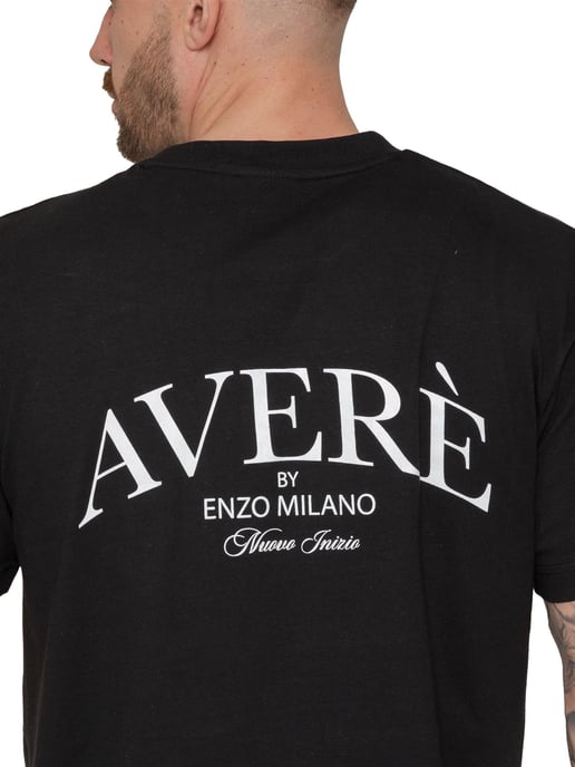 Enzo | 3 Pack Hombre Regular Fit Camiseta - BLK/CLAY/BLU - Image 3