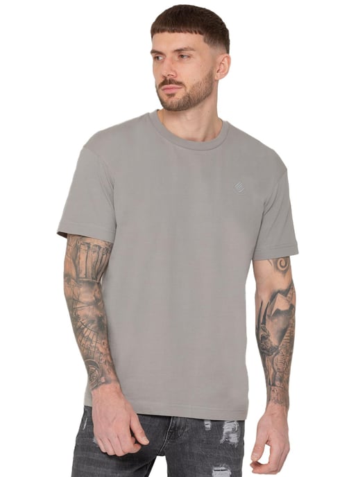 Enzo | 3 Pack Camiseta oversize cuello redondo - BLK/GRY/OATMEL - Image 3