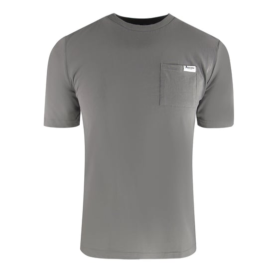 Camiseta Gris Aquascutum Active Con Bolsillo Pequeño - Image 1