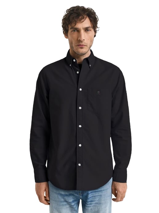 Enzo | 2 Pack Camisa Oxford Hombre - Negro y Azul Marino - Image 2