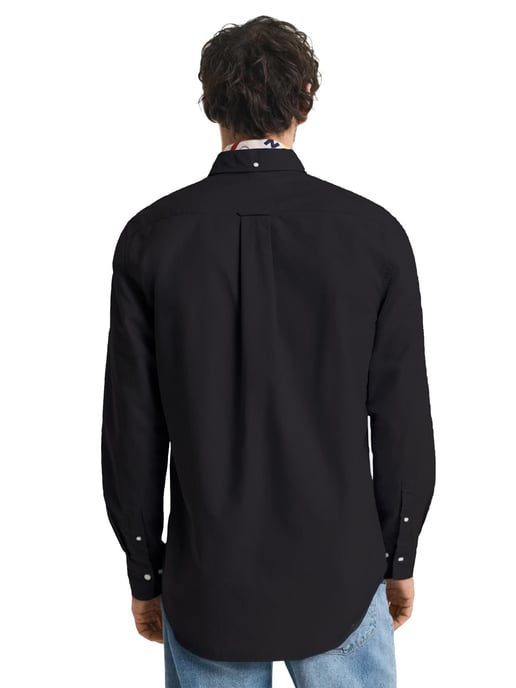 Enzo | 2 Pack Camisa Oxford Hombre - Negro y Azul Marino - Image 3