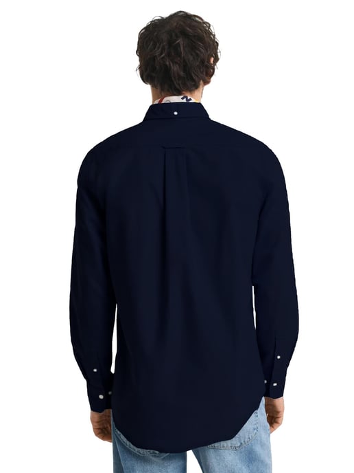 Enzo | 2 Pack Camisa Oxford Hombre - Negro y Azul Marino - Image 5