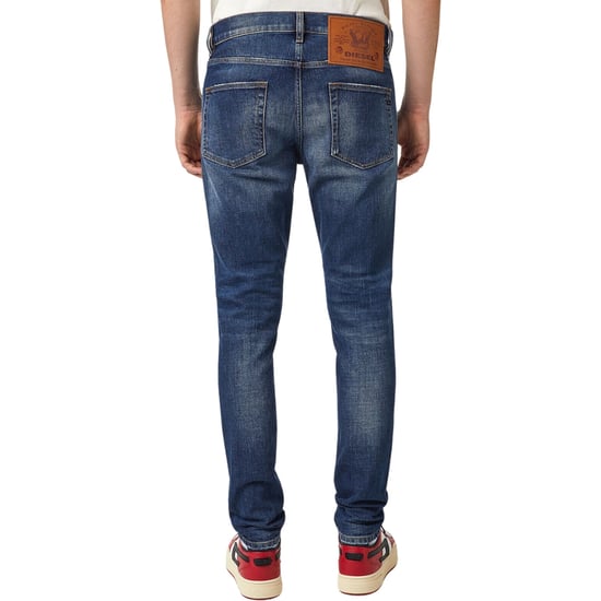 Pantalones Vaqueros Azules Con Parche Grande D-strukt De Diesel - Image 2