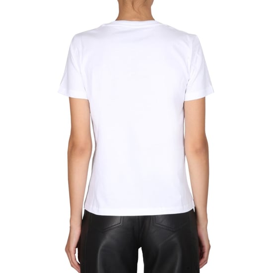 Camiseta Blanca Con Doble Sonrisa De Moschino - Image 3