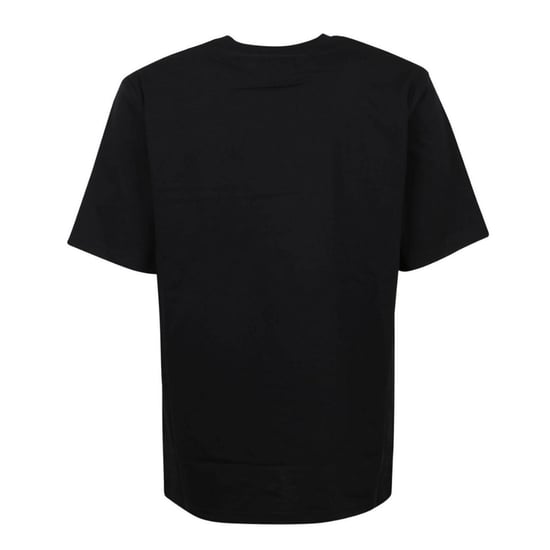 Camiseta Negra Con Parche Del Logotipo De Moschino - Image 2