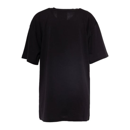 Camiseta Extragrande Negra Con Doble Sonrisa De Moschino - Image 2