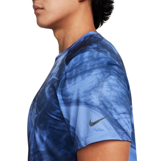 Camiseta De Running Nike Azul Ombré - Image 3