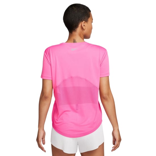 Camiseta De Running Rosa De Manga Corta Nike - Image 2