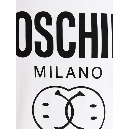 Camiseta Blanca Con El Logo De Moschino Double Smiley - Image 3