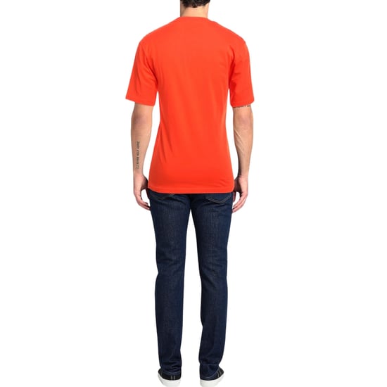 Camiseta Naranja Con Logo Brillante De Moschino Couture - Image 2
