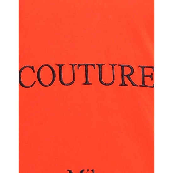 Camiseta Naranja Con Logo Brillante De Moschino Couture - Image 4