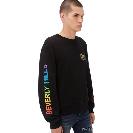 Suéter Negro De Cuello Redondo Amiri Xo Beverly Hills - Image 3