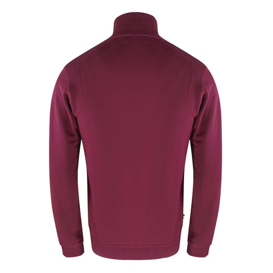 Sudadera Aquascutum Active Con Cremallera Burdeos - Image 2