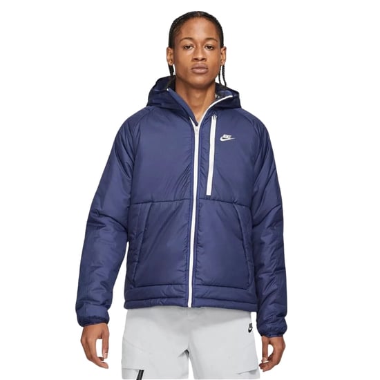 Chaqueta Acolchada Azul Oscuro De Nike - Image 3