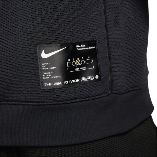 Sudadera Con Capucha Negra Nike Axis Performance System Collection - Image 5