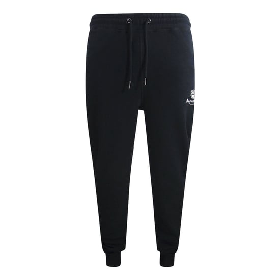 Pantalón Deportivo Aquascutum Active Basic Rib Track, Color Negro - Image 1
