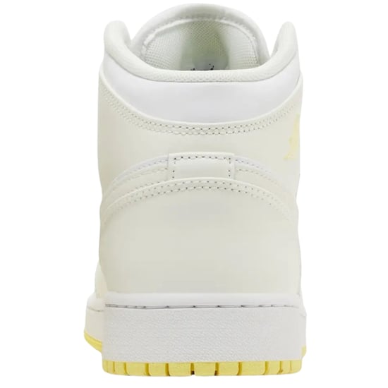 Nike Air Jordan 1 Mid (gs) Zapatillas Altas Blancas Para Jóvenes - Image 5