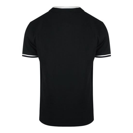 Polo Negro Con Hombros Encintados Cavalli Class - Image 2
