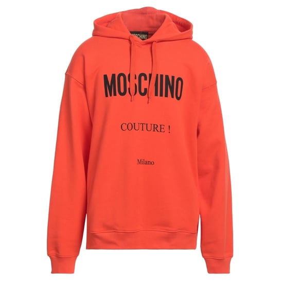 Sudadera Naranja Con Capucha Moschino Couture Milano - Image 1