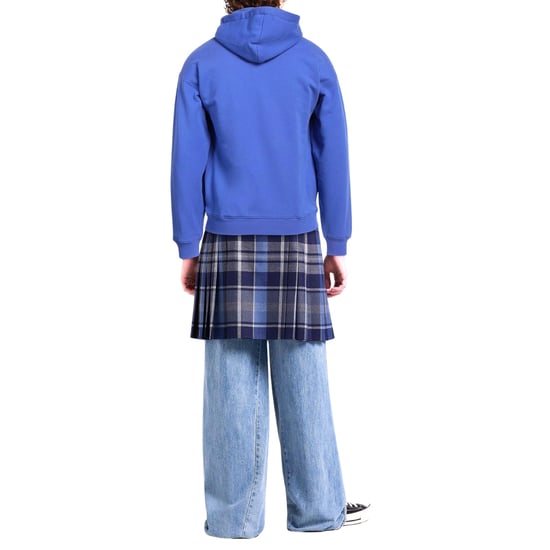 Sudadera Con Capucha Azul De Moschino Couture Milano - Image 3