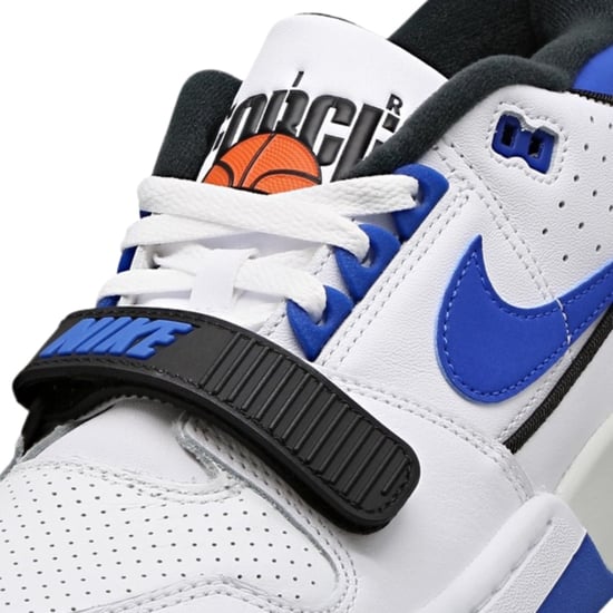 Zapatillas Nike Air Force Con Detalles En Azul Y Blanco - Image 3
