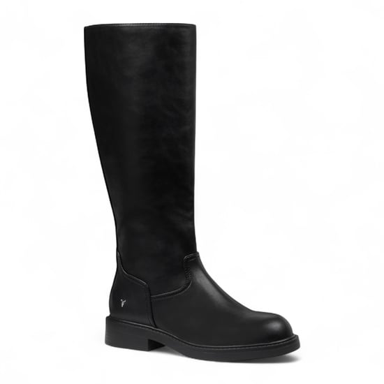 Botas altas hasta la rodilla Windsorsmith de piel sintética negra para mujer - Blessing - Image 3