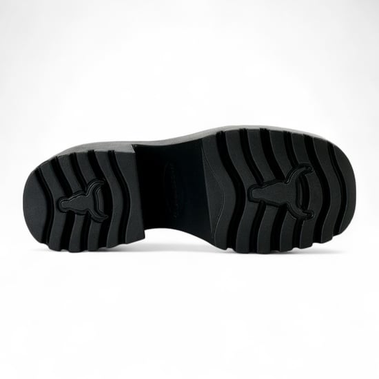 Zapatos Windsorsmith de piel negra con plataforma gruesa y tacón Mary Jane para mujer - Lessons - Image 6