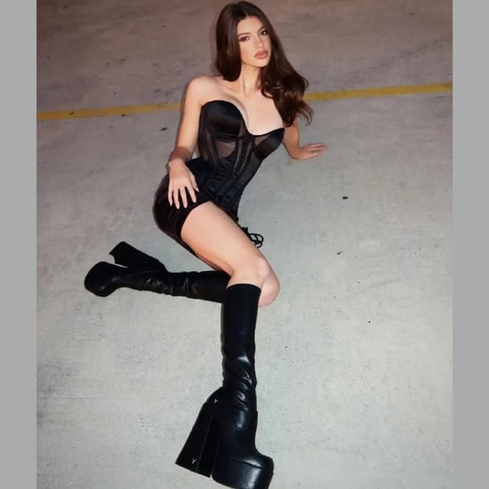 Botas negras Windsorsmith de tacón gótico hasta la rodilla con plataforma tipo calcetín para mujer - Survival - Image 6