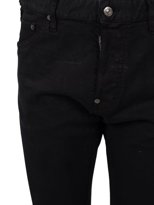 Dsquared2 Vaqueros Cool Guy Jean del hombre negro - Image 3