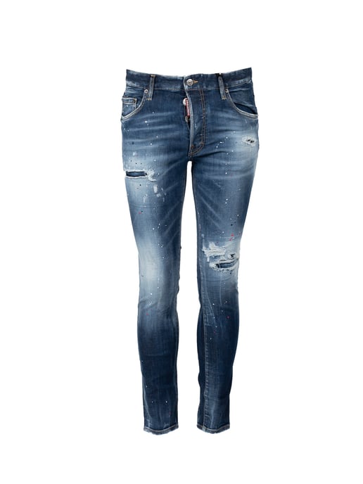 Dsquared2 Vaqueros Super Twinky Jean del hombre azul - Image 1