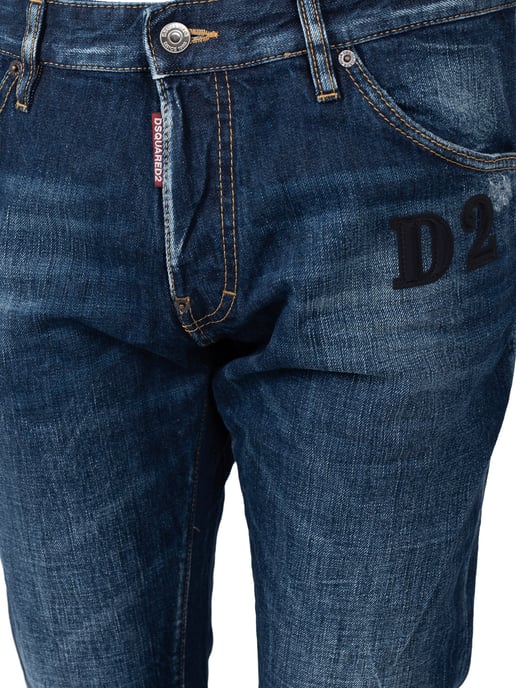 Dsquared2 Vaqueros Cool Guy Jean del hombre azul - Image 3