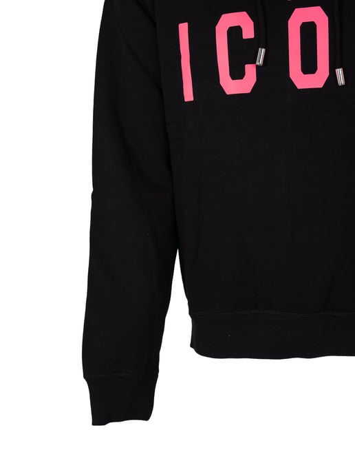 Dsquared2 Sudadera Icon Hoodie del hombre negro - Image 4