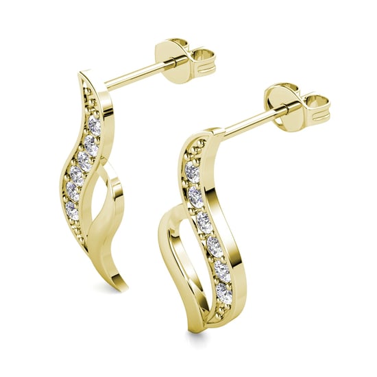Pendientes Destino - Oro y Cristal - Image 3