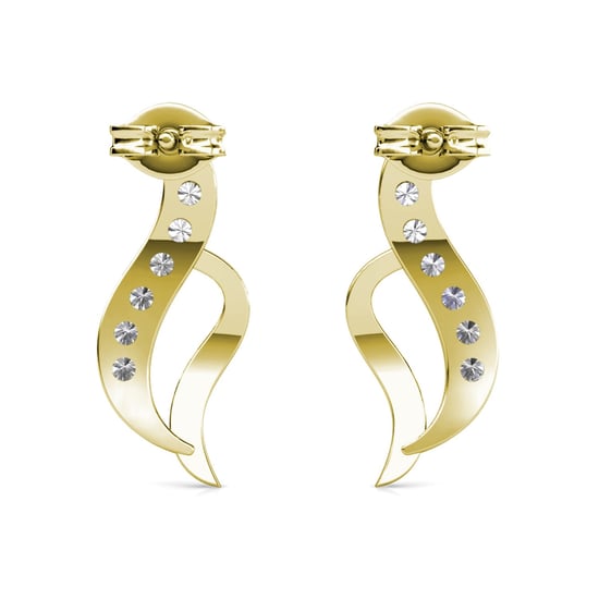 Pendientes Destino - Oro y Cristal - Image 4